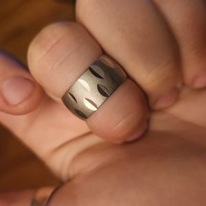 Vintage Sterling Silver Ring Sz 7.5